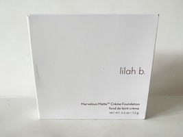 Lilah B Marvelous Matte Creme Foundation  0.2oz  Shade &quot;B. Original&quot; Sealed - $59.01