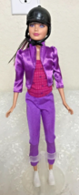 2010 Mattel Skipper Doll Dark Brown Hair w/Pink Streak Violet Eyes Knees Bend - £11.16 GBP