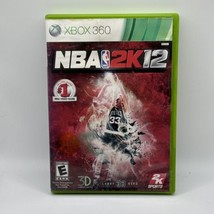 NBA 2K12 Microsoft Xbox 360 Complete - With Manual - Fast Free Shipping - £6.75 GBP