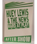 HUEY LEWIS - VINTAGE ORIGINAL CONCERT TOUR CLOTH BACKSTAGE PASS - £7.83 GBP