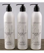 3 Bottles ALICE+Co BOTANICALS Hydrating Shampoo Lavender & Eucalyptus 12oz NEW - $53.46