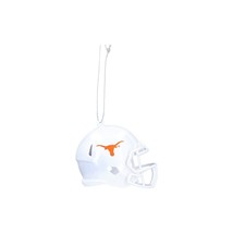 Texas Longhorns NCAA FOCO Christmas Tree Plastic Helmet Team Ornament White - £13.39 GBP