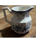 Vintage Kensington Balmoral 1801 Ironstone England Creamer Floral Blue &amp;... - $13.67 CAD