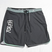 Hurley Fits 36 x 8&quot; Black Dot Phantom Unlined Board Shorts - $12.99