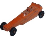 Vintage Tootsie Toy Orange Wedge Dragster 2.5&quot; Toy Car - £2.32 GBP
