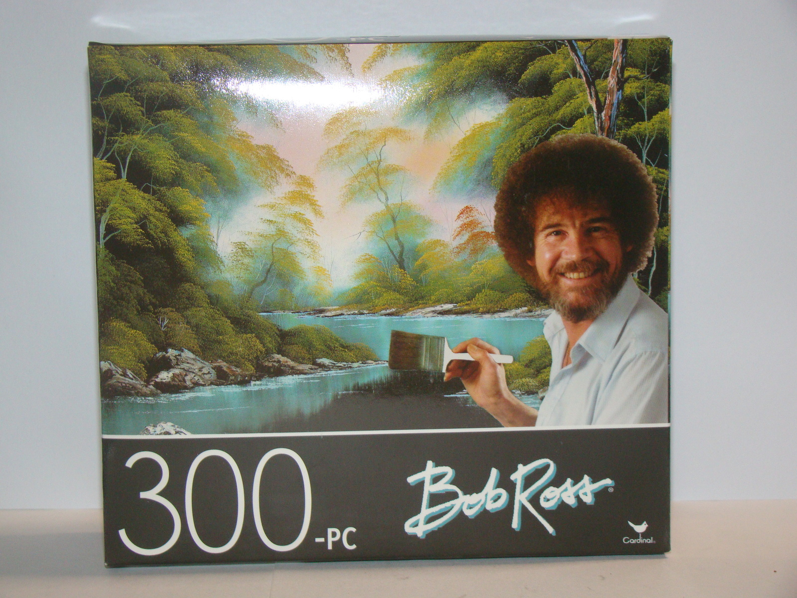 Cardinal - Bob Ross "Deep Forest Lake" 300-Piece Puzzle (New) - £14.16 GBP