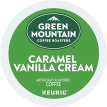 Green Mountain Caramel Vanilla Coffee 24 to 144 Count Keurig Kcups Pick Any Size - £18.13 GBP+