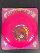 1973 WHAM-O FRISBEE Sealed New In Package USA Hot Pink Vintage Read - £18.49 GBP