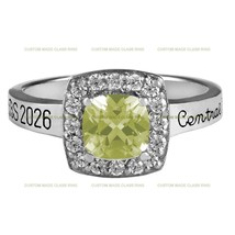Custom S 925 Women&#39;s Embrace College Ring -  May University Graduation Gift 2024 - £94.93 GBP