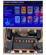 Atari Flashback 8 Gold Deluxe HD Console Controller Pagaie 120 Giochi Fu... - $1,158.20 MXN