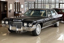 1971 Cadillac Fleetwood Sixty Special | 24x36 inch POSTER | Vintage classic - £16.43 GBP