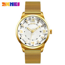  Men&#39;s Quartz Watch Casual Genuine Goods Fashion Men&#39;s Wrist Watch Steel Band Qu - £39.96 GBP