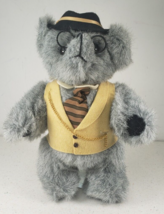 Kent Collectibles Jean Steele Stuffed Plush Teddy Bear 11&quot; Vintage 19 Jointed - £19.04 GBP