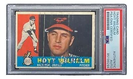 Hoyt Wilhelm Signé 1960 Topps #395 Baltimore Orioles &#39;Échange&#39;Carte PSA / DNA - £45.60 GBP