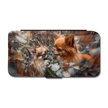 Long Coat Chihuahua Samsung Galaxy A34 Flip Wallet Case - £14.94 GBP