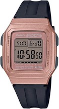 Casio F201WAM-5A Resin Band Bronze Digital Watch - £31.74 GBP