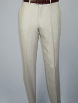 Men's ENZO Linen Spring Summer Suit Light Weight Breathable E58302-7 Natural image 11