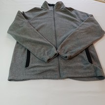 Starter RM35442H Full Zip Pockets Men&#39;s Gray Jacket Long Sleeve Size Medium - $254.98 MXN