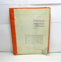 HP Hewlett Packard 8552A/8553L Spectrum Analyzer Manual 1968 - £13.24 GBP