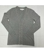 Prize Womens Bedazzled Cardigan Small Hook/Eye Closure Wool/Rabbit/Cashm... - $39.90