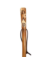 Walking Stick with &quot;Dad&quot;  Carved in Hiking Staff up to 60&quot; tall - £55.02 GBP