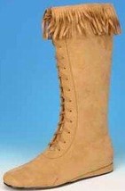 Renaissance Boot / Medieval / Native American Indian / Mountain Man / Front Lace - £35.93 GBP