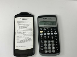 Texas Instruments BA II Plus Calculator Professional Financial Black GENUINE - £30.63 GBP