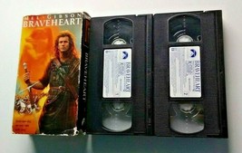 Braveheart VHS 1996 2 Tape Set - £6.16 GBP