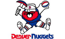 Denver Nuggets Basketball 1974-1981 Logo Mens Polo XS-6X, LT-4XLT Rockets New - £20.16 GBP+