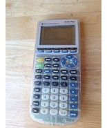 Texas Instruments TI-83 Plus Silver  Clear Graphing Calculator Miss Batt... - £19.43 GBP