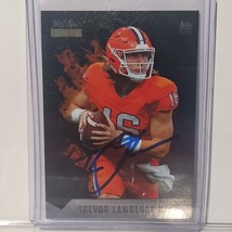 2021 Wild Card Matte Trevor Lawrence Red Hot Rookies Silver RC COA NFL - £65.75 GBP