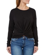 MSRP $70 Numero Twist-Front Top Black Size Large - £25.01 GBP