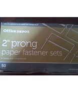 office depot 2&quot; prong paper fastener sets 50 count - $21.37