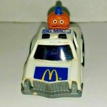 Vintage 1984 ERTL McDonald&#39;s Big Mac Mini Toy Friction Car Works! PB11 - £6.37 GBP