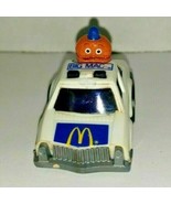 Vintage 1984 ERTL McDonald&#39;s Big Mac Mini Toy Friction Car Works! PB11 - £6.27 GBP