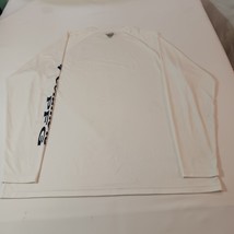 Columbia PFG M1409 Men’s White Fishing Graphic Long Sleeve Pullover Shirt Sz 2XL image 2