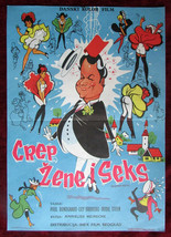 1966 Original Movie Poster Soyas tagsten Annelise Meineche Poul Bundgaard Steen - £21.70 GBP