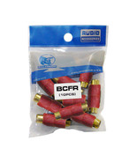 RCA COUPLER;FEMALE;RED; BULLZ AUDIO; 10/BAG - $40.78 CAD