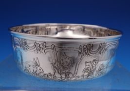Nursery Rhyme by Weidlich Sterling Silver Baby Bowl Acid Etched #7870 (#... - $256.41