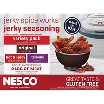 NESCO BJV-6, Jerky Spice Works, 3 Flavors Variety Pack, Packaging May Vary, 6 - £16.22 GBP