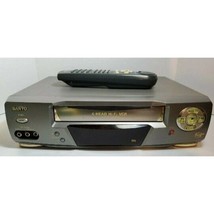 Sanyo vwm-680 Hi Fi Stereo 4 Head Vhs VCR VHS Player with Remote and TV ... - £100.20 GBP