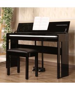 PIANO KEYBOARD DIGITAL ELECTRIC UPRIGHT BENCH WEIGHTED KEYS 88 ACOUSTIC ... - £1,100.92 GBP