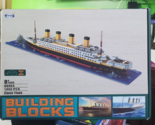 3D Boat Titanic Cruise Ship Building Bricks Blocks Sets - £49.55 GBP