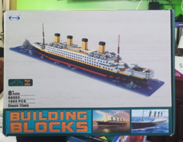3D Boat Titanic Cruise Ship Building Bricks Blocks Sets - $61.70