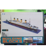 3D Boat Titanic Cruise Ship Building Bricks Blocks Sets - $61.70