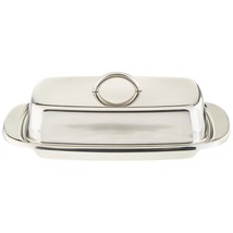 Norpro Stainless Steel Double Covered Butter Dish - £19.97 GBP