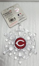 Cincinnati Reds Acrylic Snowflake Ornament - MLB - $232.94 MXN