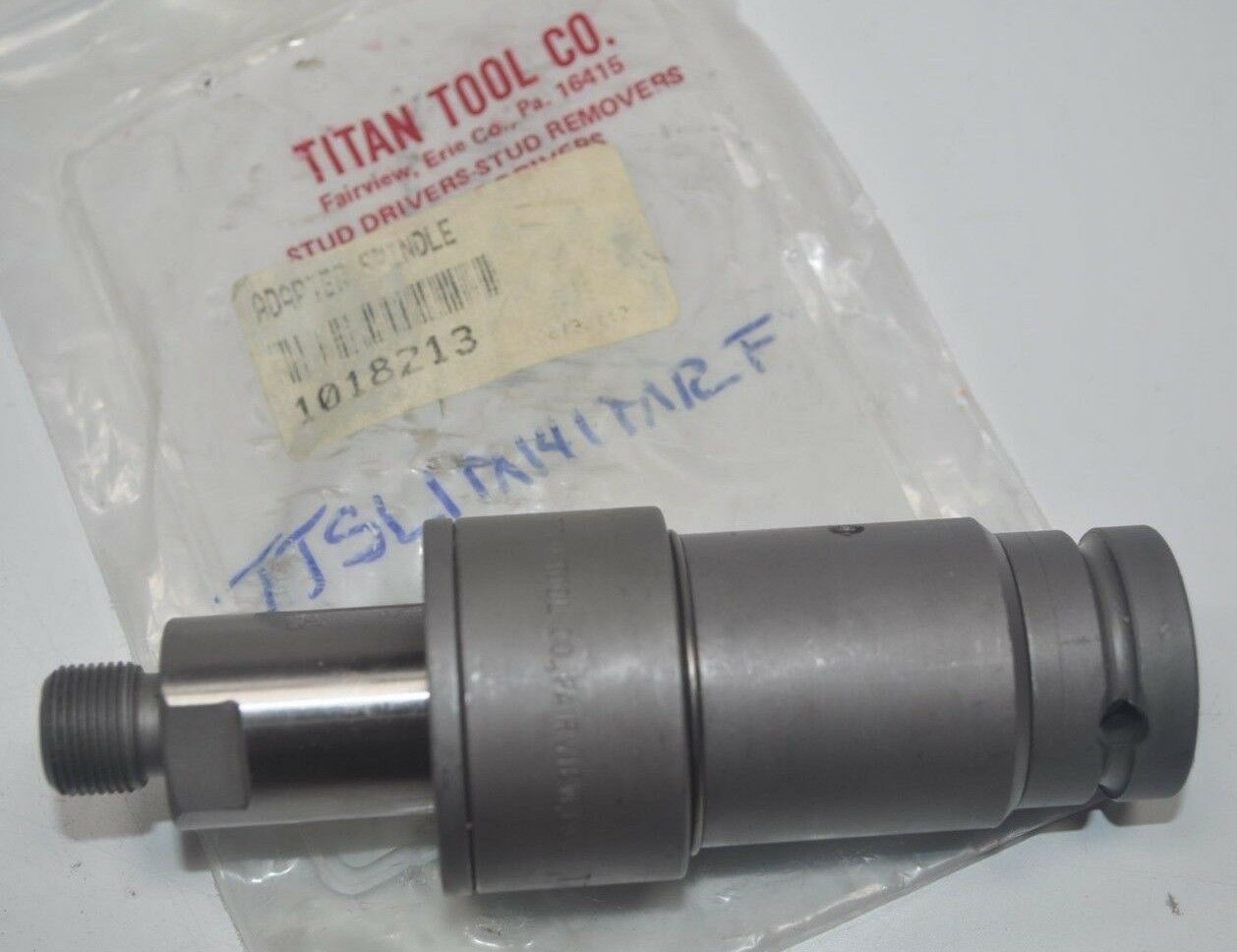 TITAN TOOL CO Spring Loaded Spindle Adapter Model# TTSL-1 - $41.51