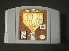Mike Piazza&#39;s Strike Zone (Nintendo 64, 1995) N64 Baseball - $14.03