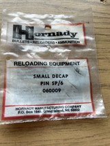 HORNADY DECAPPIPING PINS SMALL  PACKAGE OF 6 # 060009 - $234.36 MXN